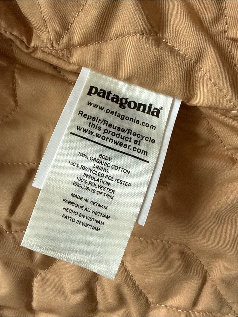Patagonia Women’s Insulated Fjord Flannel Jacket Shacket (S) Organic Cotton EUC - Picture 10 of 14